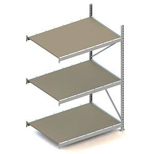 META MINI-RACK Weitspannregal AR 2200x1400x1050 mm vzk kpl. mit Spanplatten