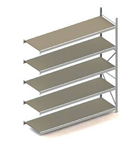 META MINI-RACK Weitspannregal AR 3000x2600x800 mm vzk kpl. mit Spanplatte