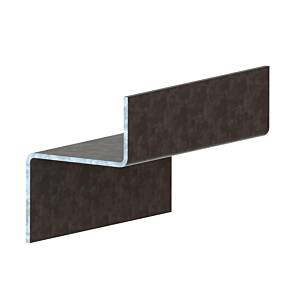 META Z-Blech M 50 / M 46 vzk Multipal für Spanplatten 28 mm, 30 mm und 38 mm Holm und IPE80