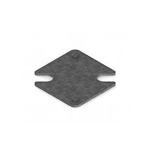 META Unterlegblech für Stahlfuß, vzk (ML 35 / ML 40 /Speed - RACK) (Fix Unterlegplatte 2 mm)