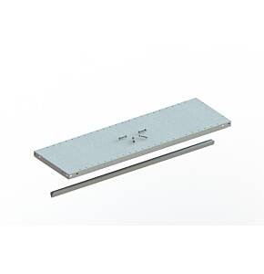 META 300 Boden, L1300 x T400 mm vzk kpl. für Kragarm medium mit einem Längsunterzug inkl. Verschraubung 