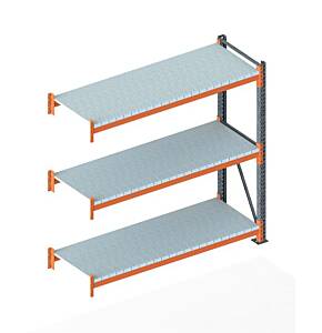 META MULTIPAL S Großfachregal AR 2200x2200x800 mm vzk RAL2001 kpl.