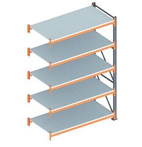 META MULTIPAL Großfachregal AR 3300x2200x1100 mm vzk RAL2001 kpl.