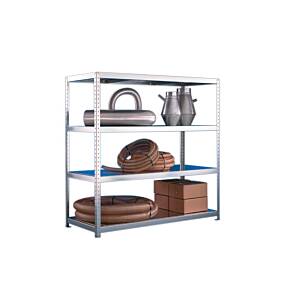 META SPEED-RACK Weitspannregal 2470x1700x400 vzk kpl. mit Stahlpaneelen